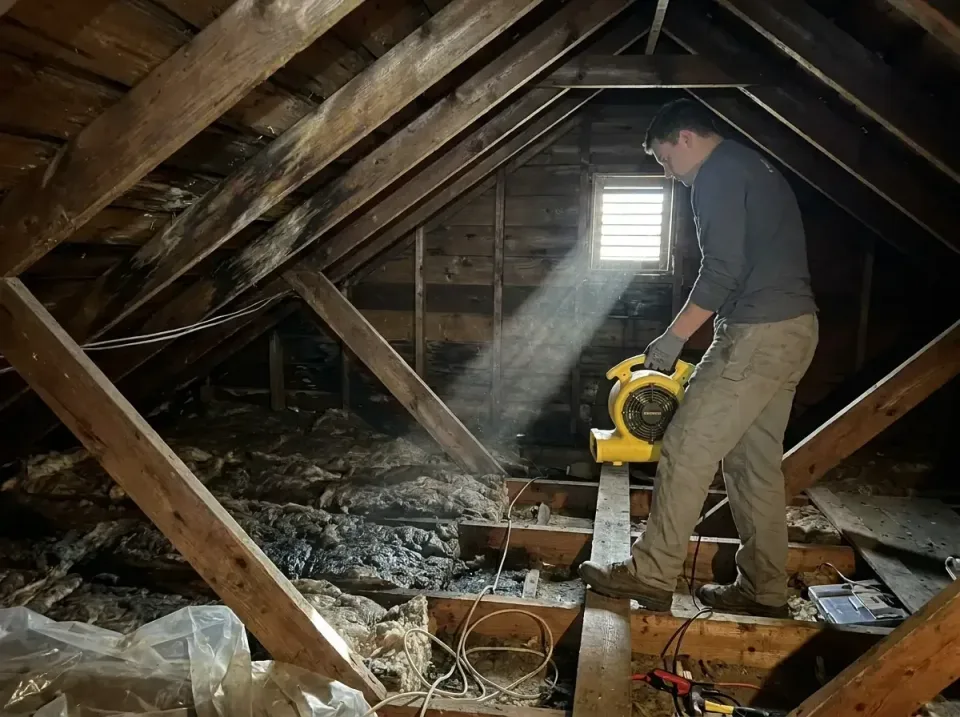 attic-water-damage-drying-proc-007 — frequently asked questions, Emergency Water Extraction & 24/7 Flood Response in Leakesv…